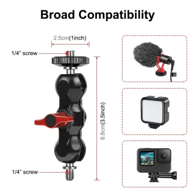 Multi-function Magic Arm Ball Mount Clamp - Image 7